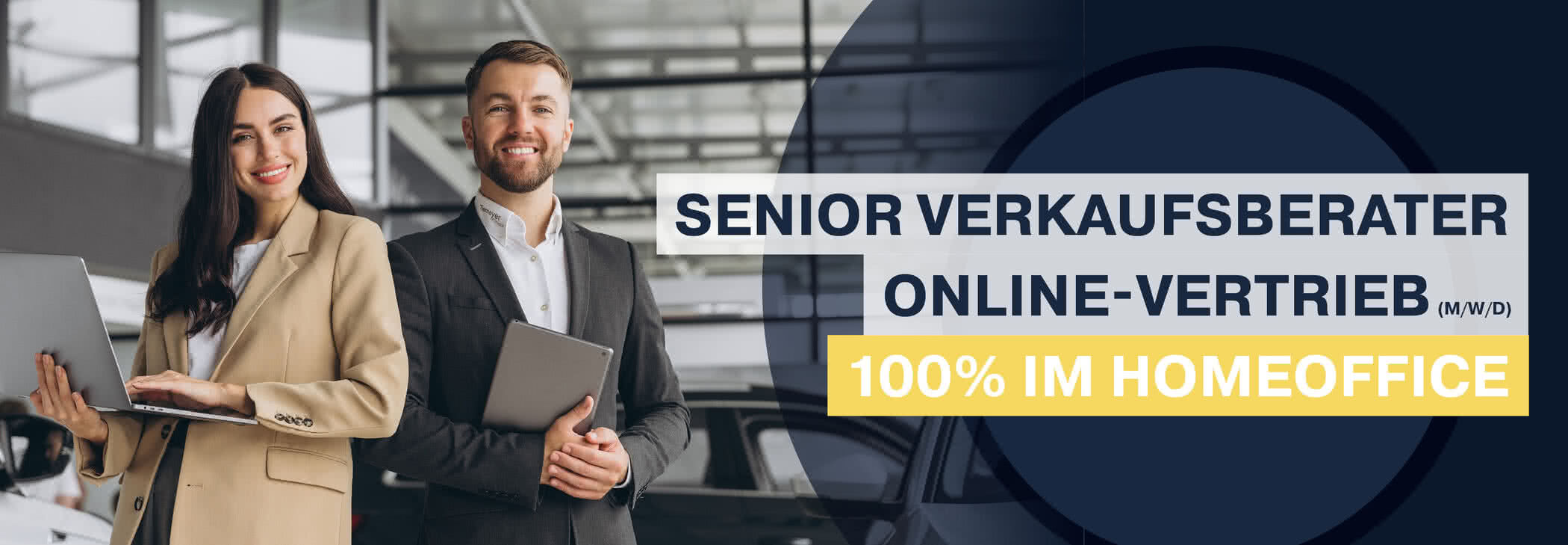 Senior Verkaufsberater im Homeoffice