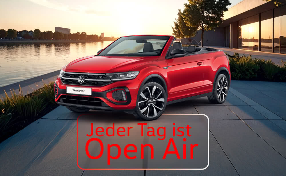 Das T-Roc Cabriolet R-Line