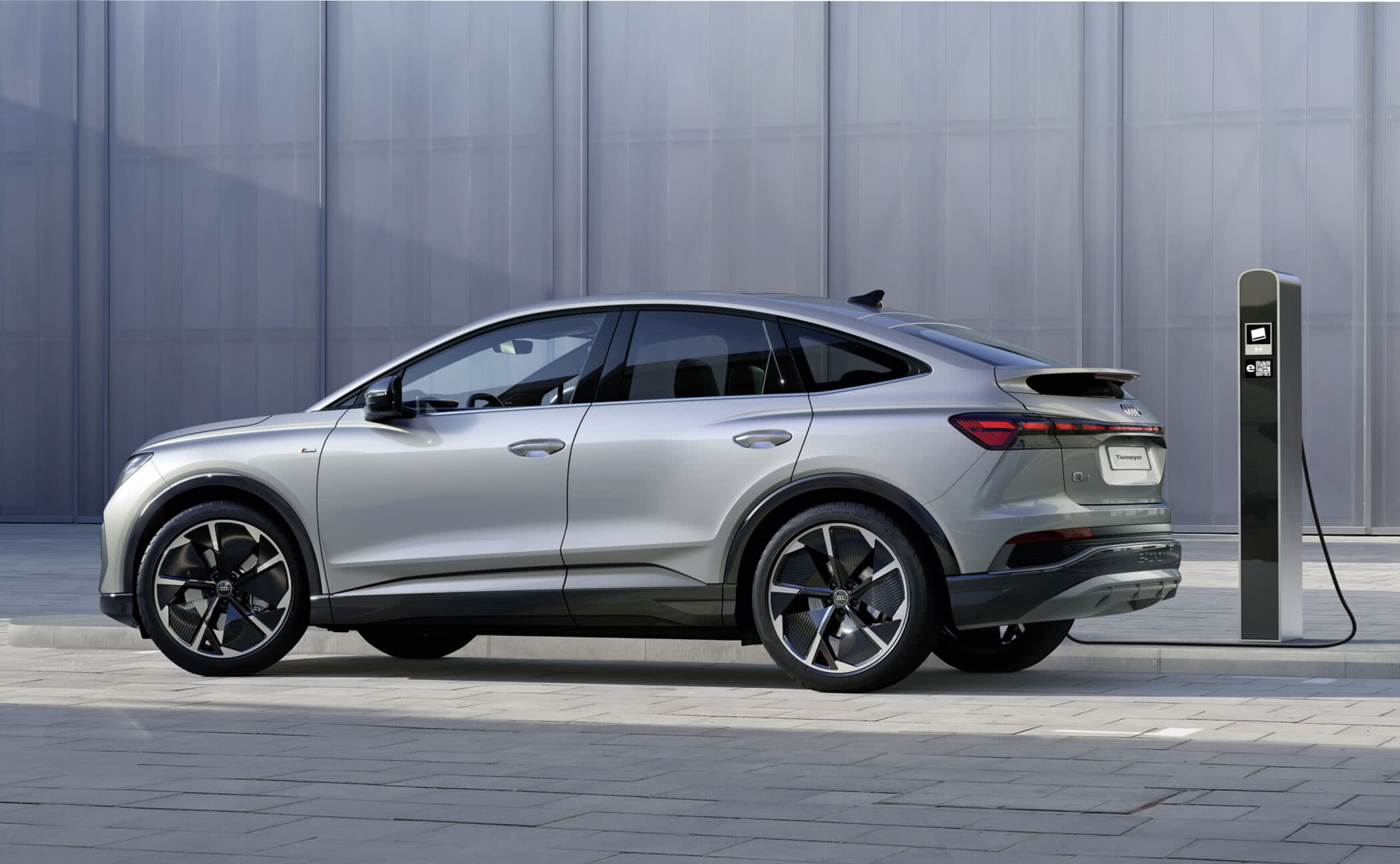 Der Audi Q4 Sportback e-tron