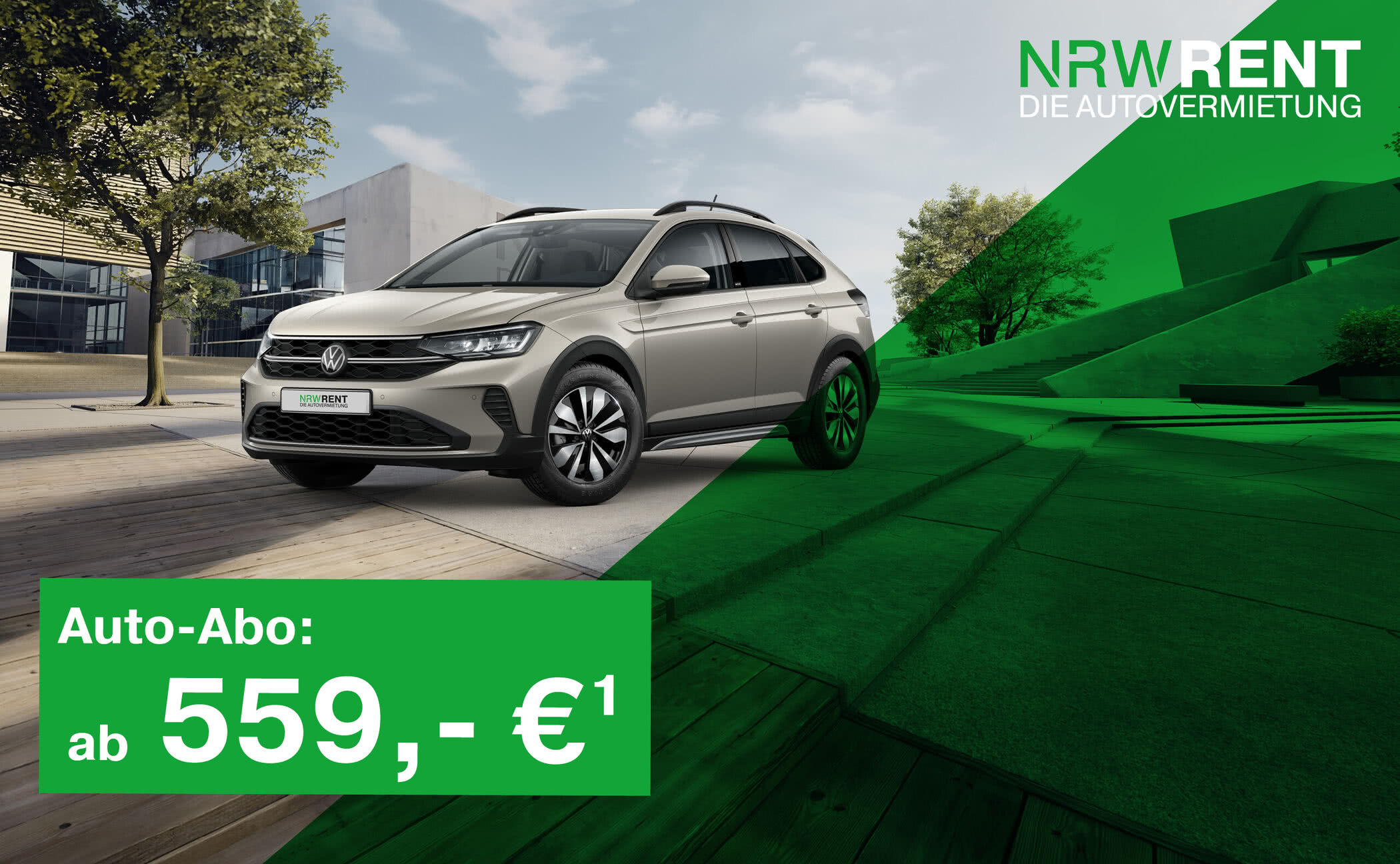 Der VW Taigo R-Line im Auto