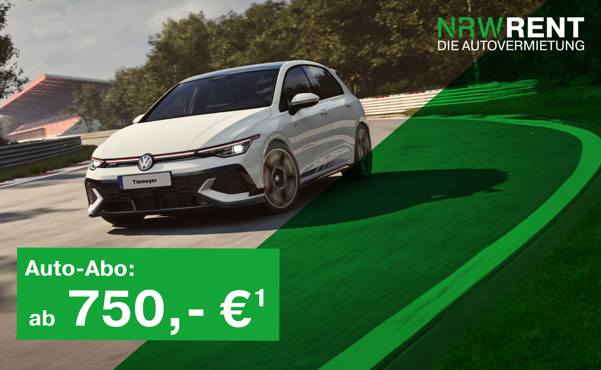 Der VW Golf GTI im Auto Abo
