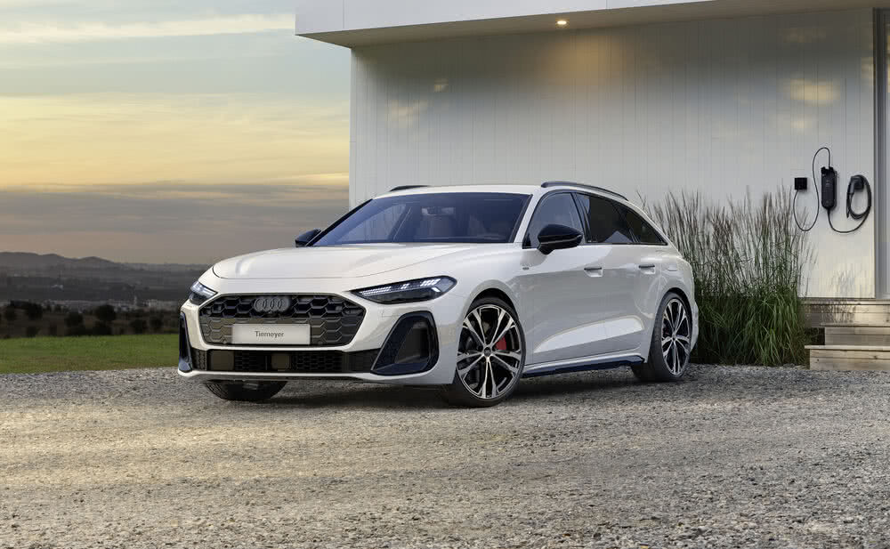 Der Audi A5 Avant e-hybrid