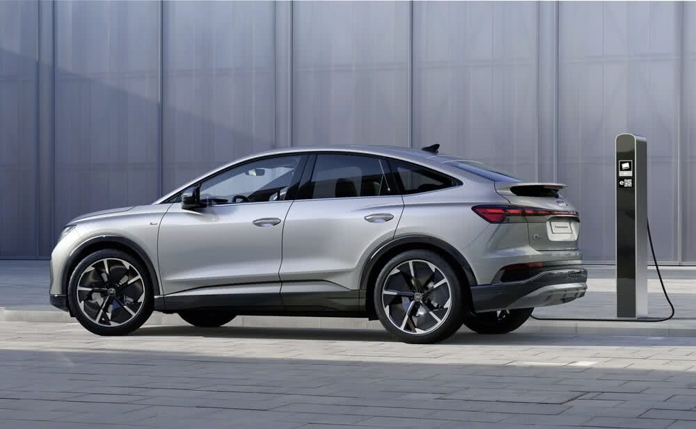 Der Audi Q4 Sportback e-tron