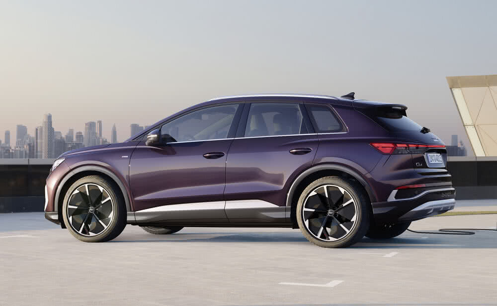 Der Audi Q4 e-tron