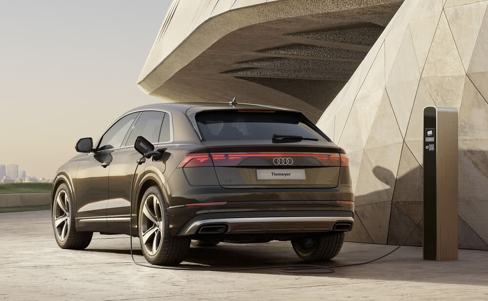 Der Audi Q8 eHybrid 60 TFSIe