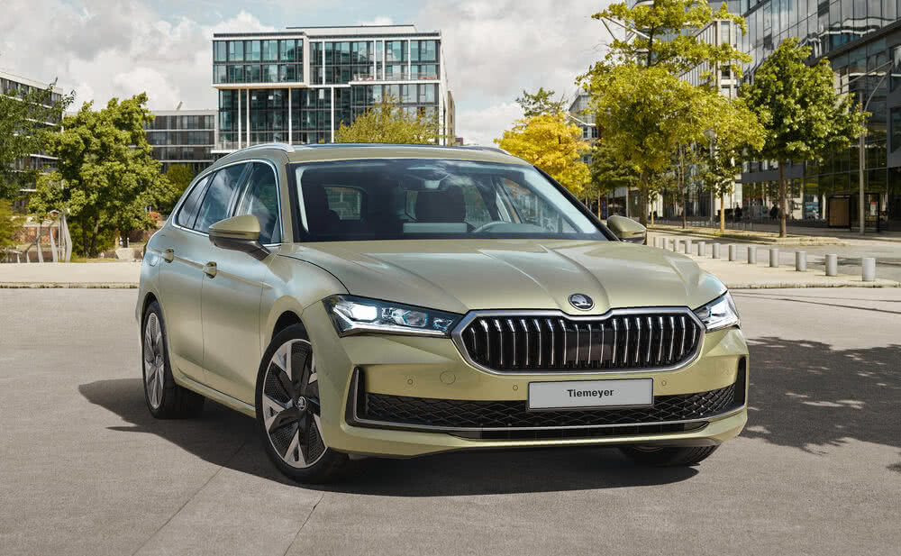 Der Škoda Superb Combi Essence