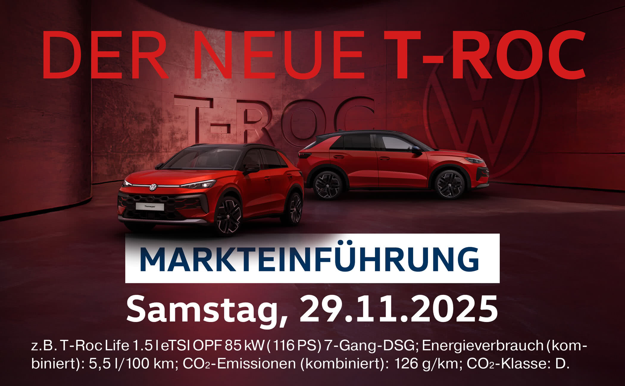 Markteinführung: Der neue T-Roc