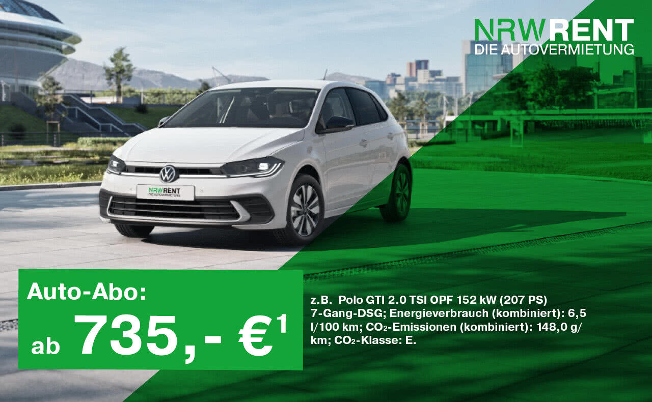 Der VW Polo GTI im Auto Abo