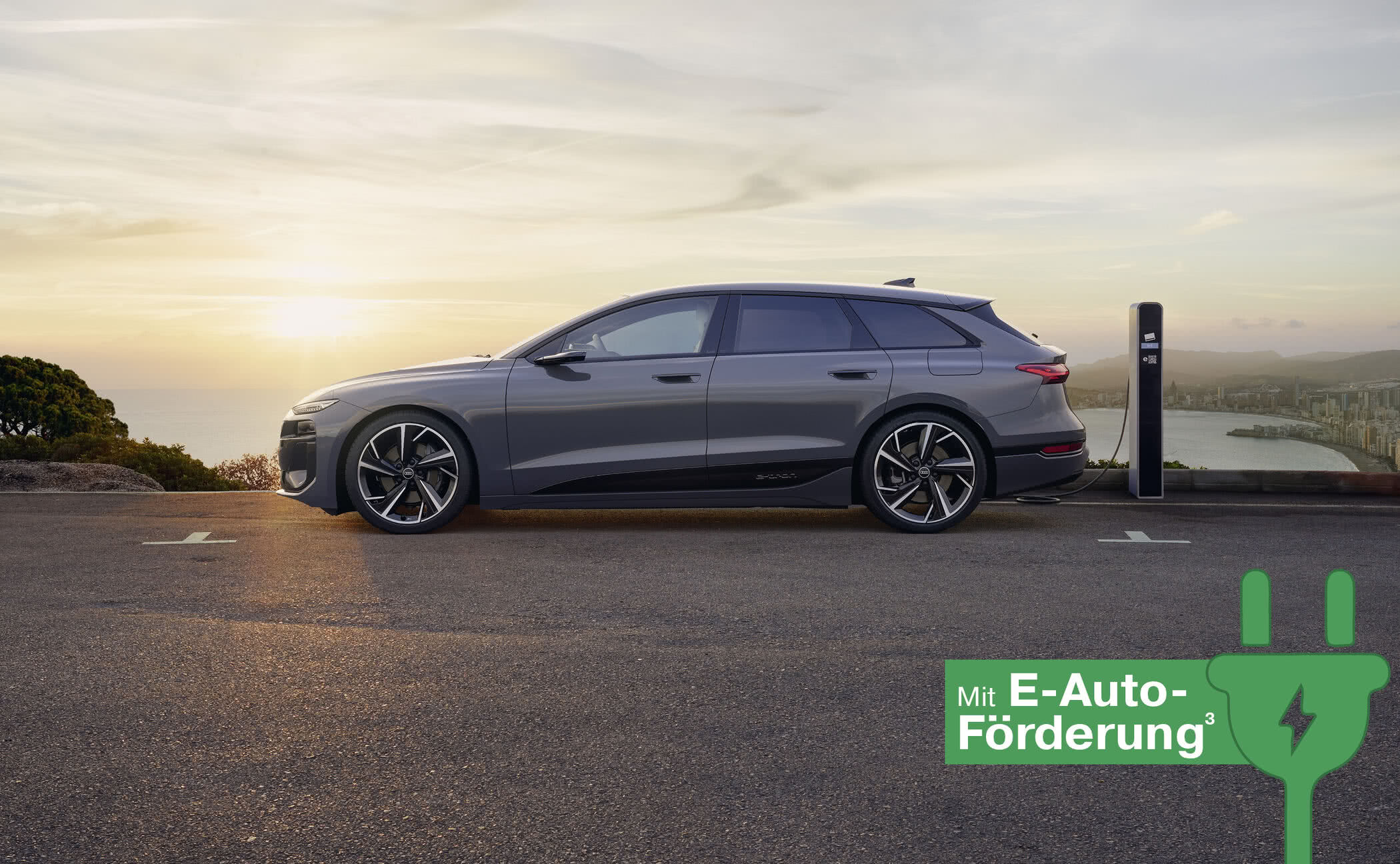 Der Audi A6 Avant e-tron