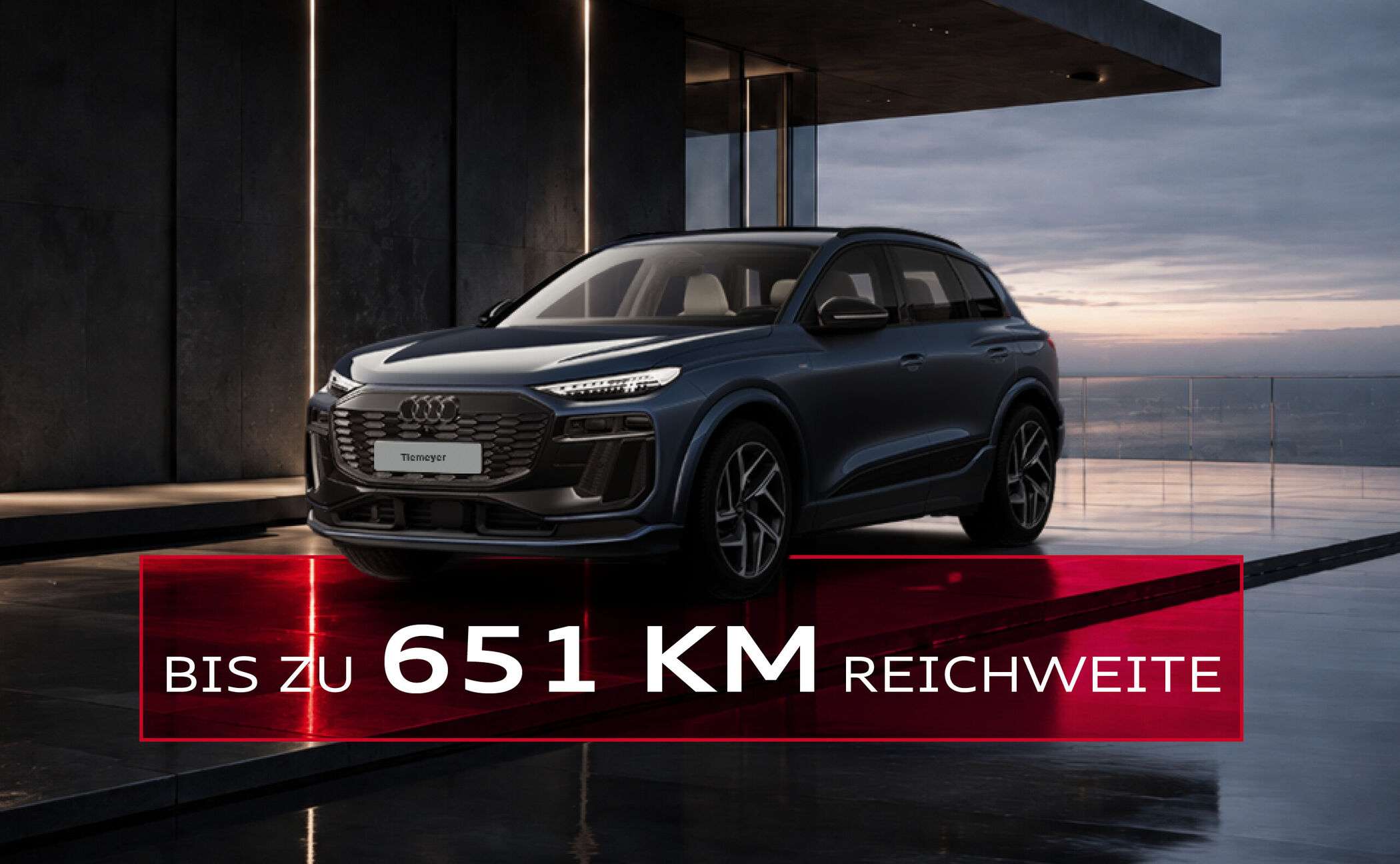Der Audi Q6 SUV e-tron performance