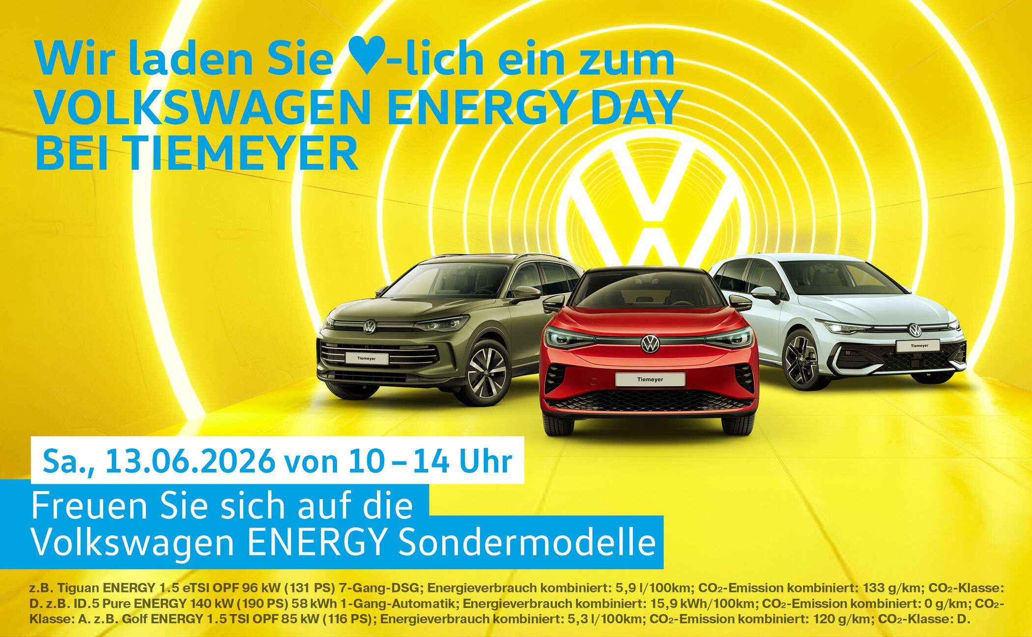 VOLKSWAGEN ENERGY DAY BEI TIEMEYER
