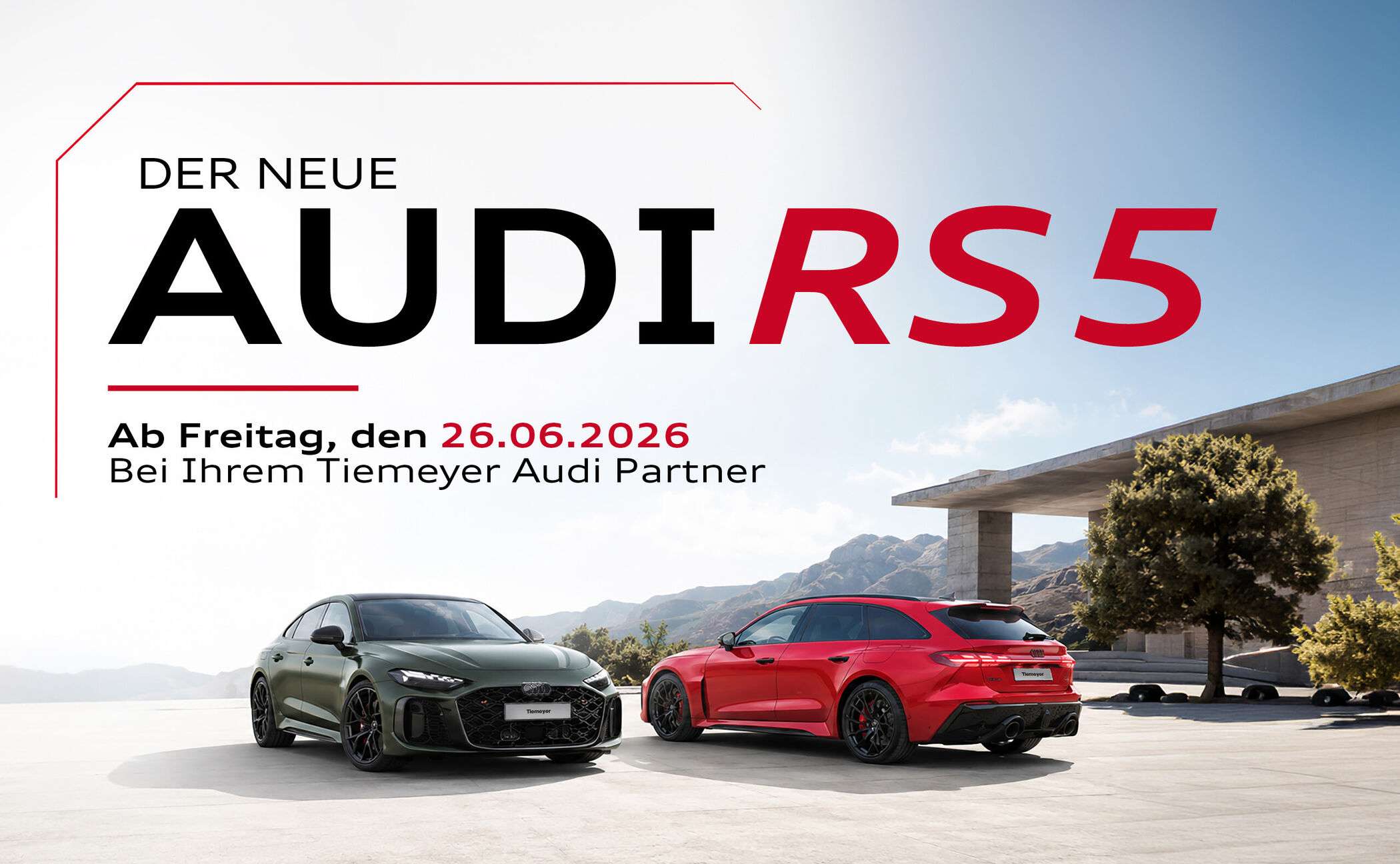 Markteinf&uuml;hrung: Der neue Audi RS5