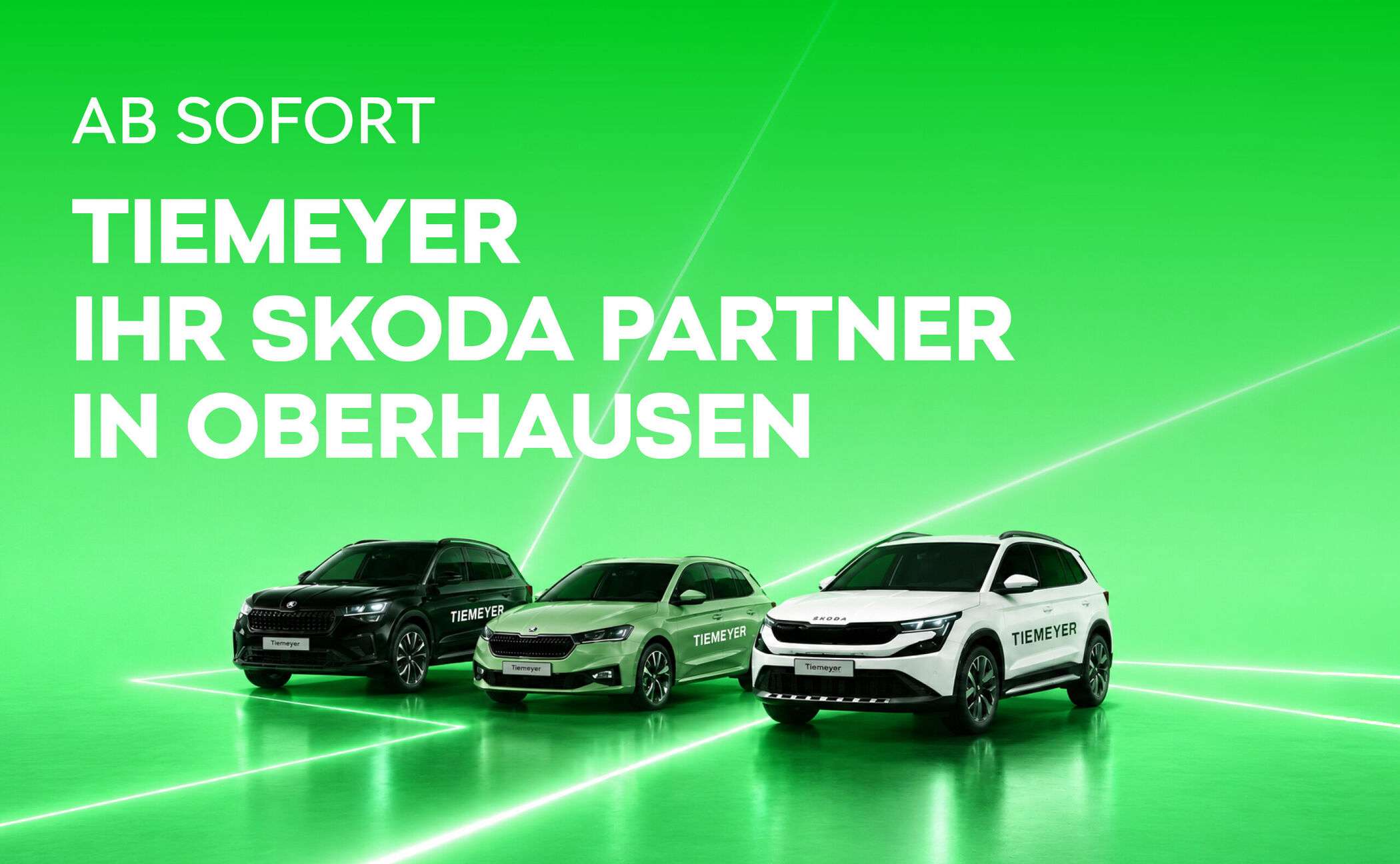Jetzt neu in Oberhausen: &Scaron;koda bei Tiemeyer an der Mellinghofer Str.