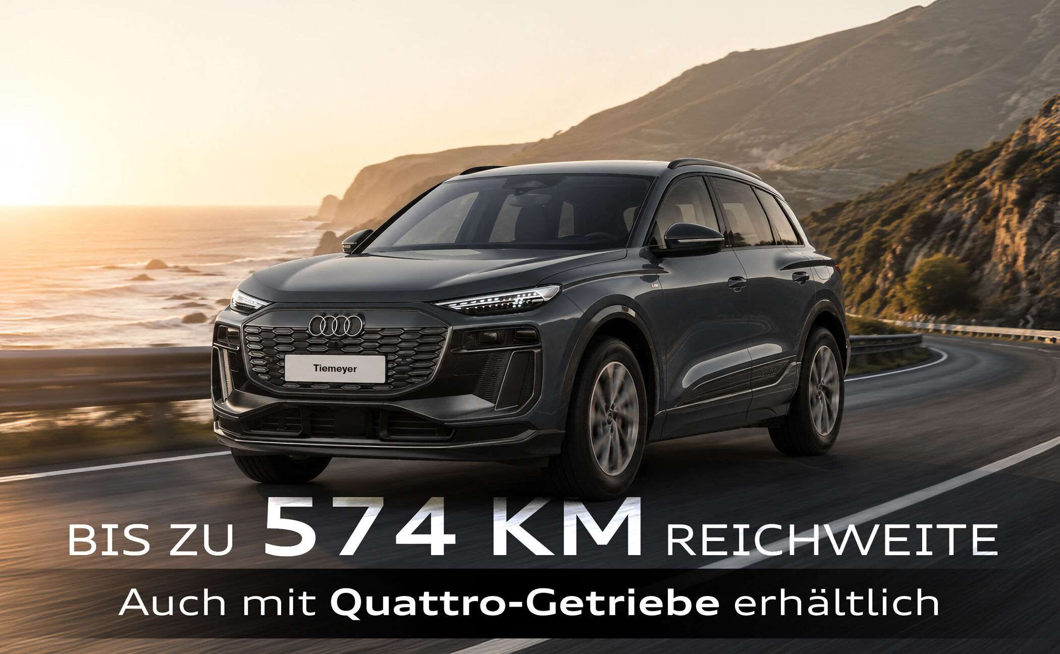 Der Audi Q6 SUV e-tron performance