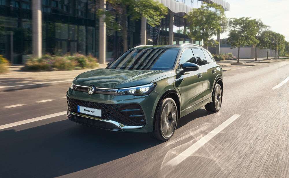 Der Tiguan R-Line eHybrid