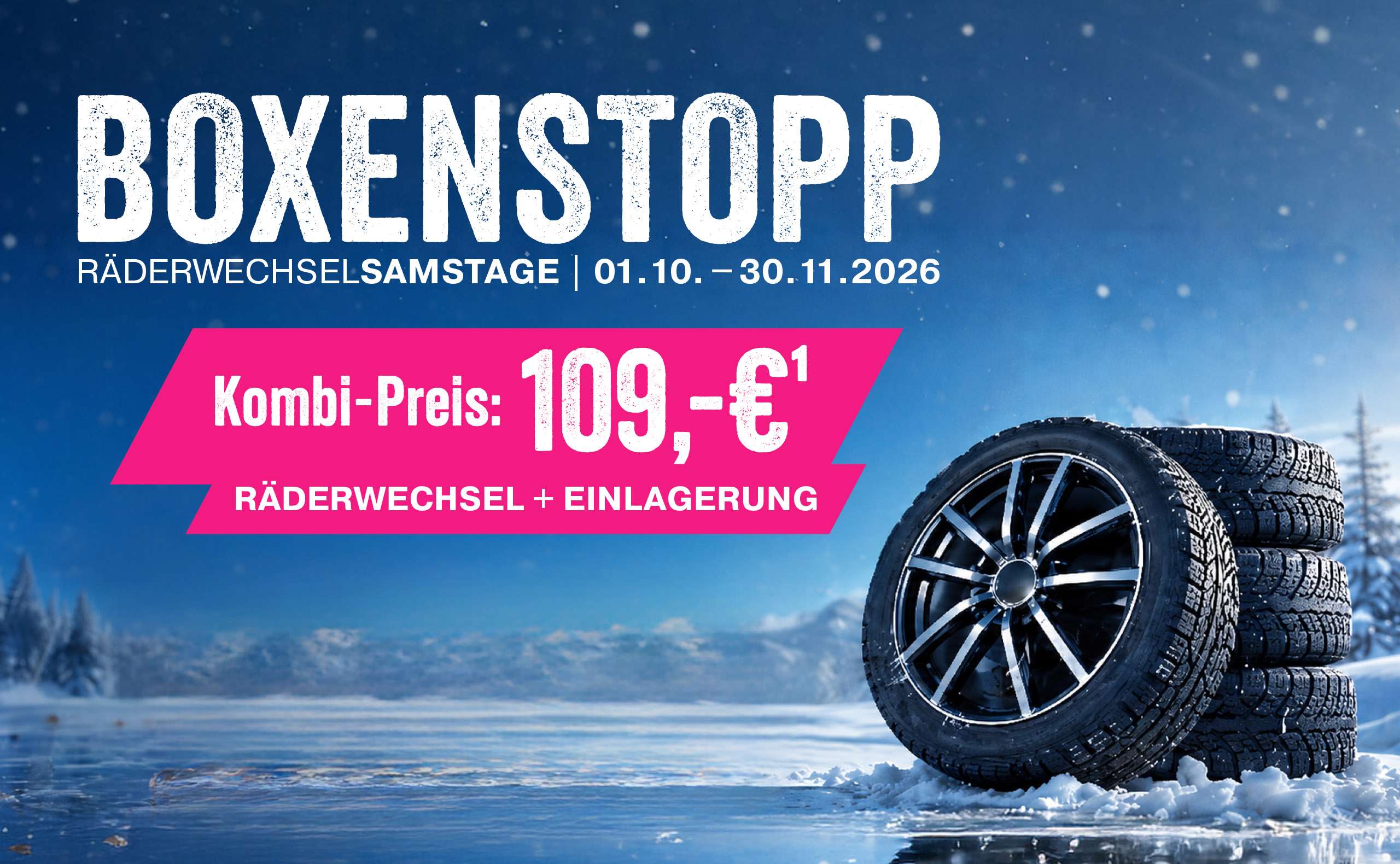 Boxenstopp: Räderwechselsamstage bei Tiemeyer