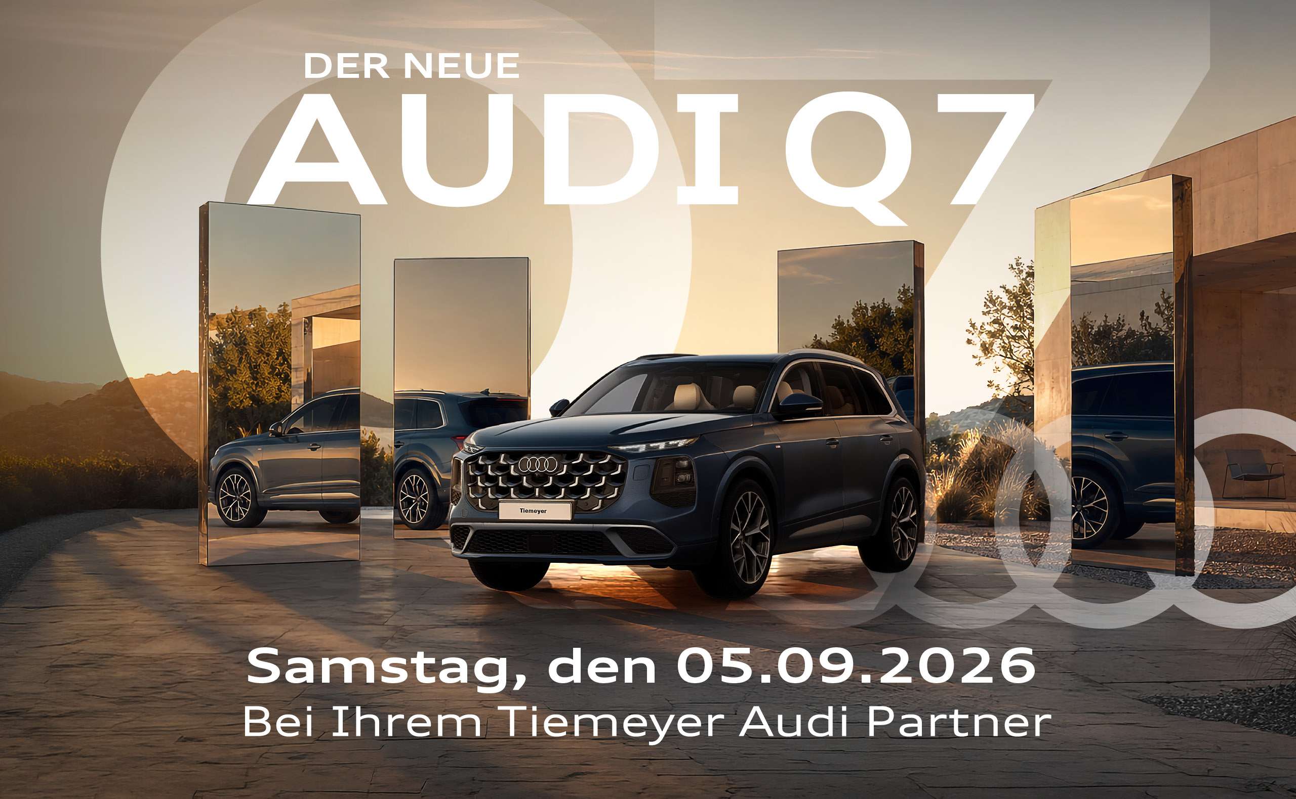 Audi Q7 Markteinführung