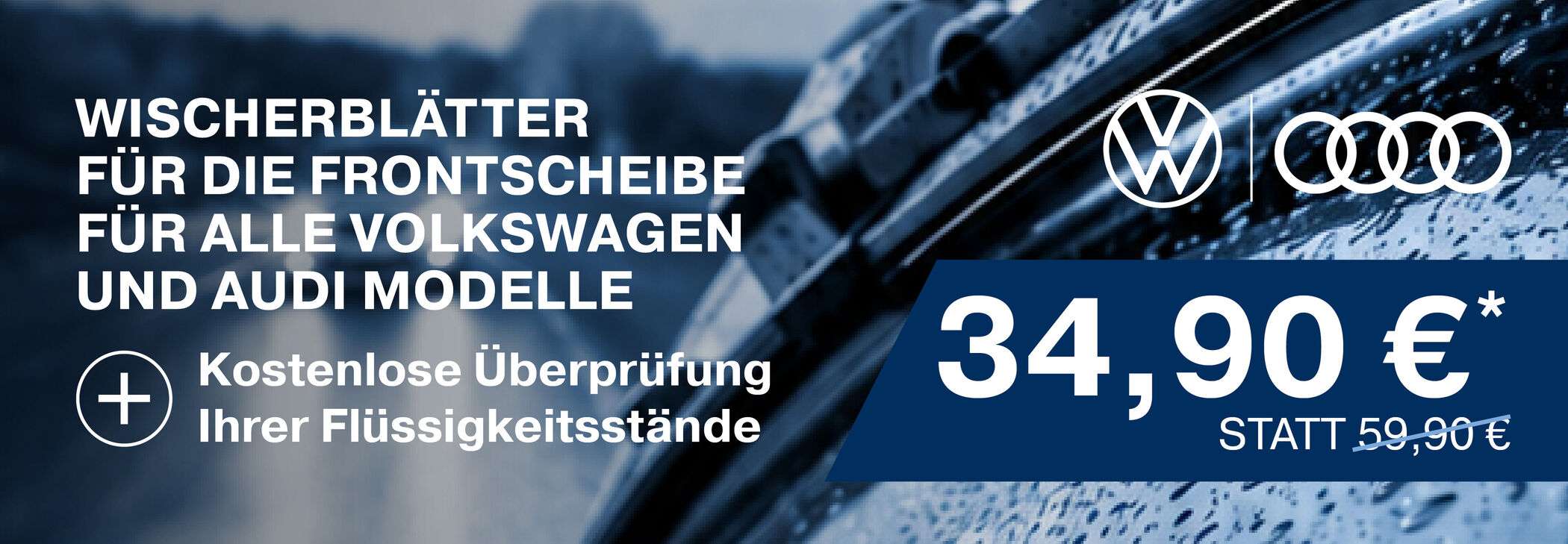 Original Wischerbl&auml;tter zum Aktionspreis