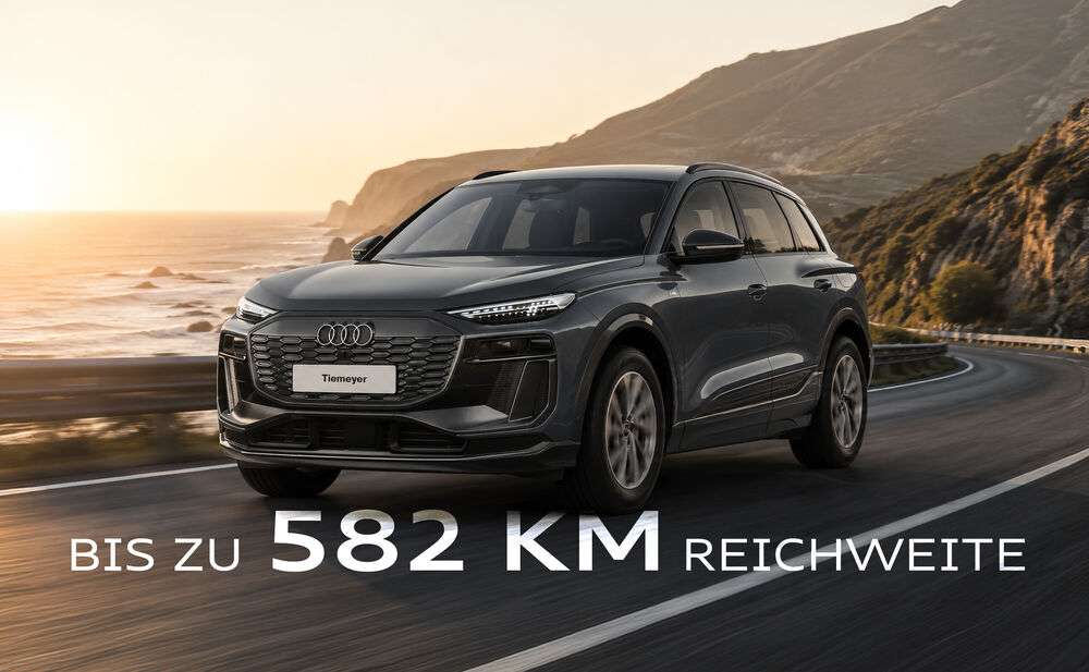 Der Audi Q6 SUV e-tron performance