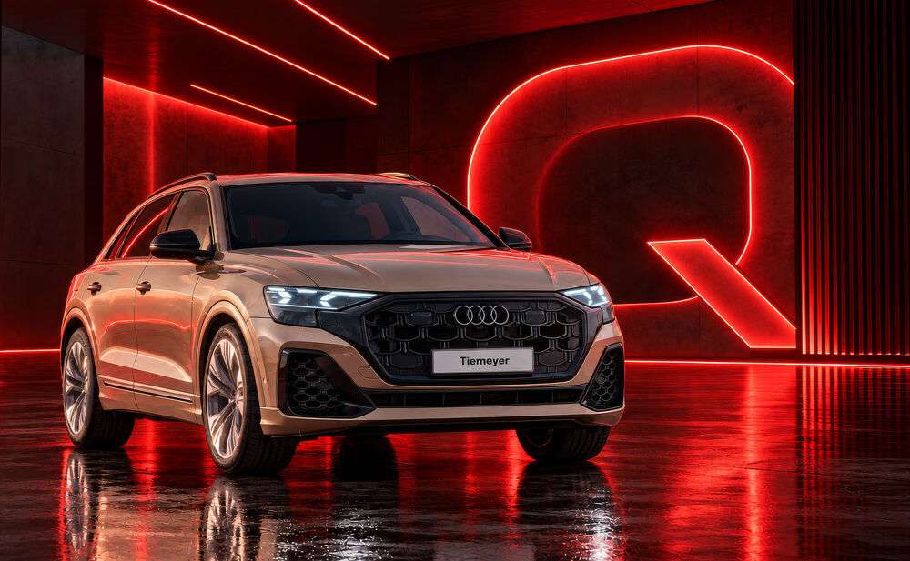 Der Audi Q8 SUV e-hybrid