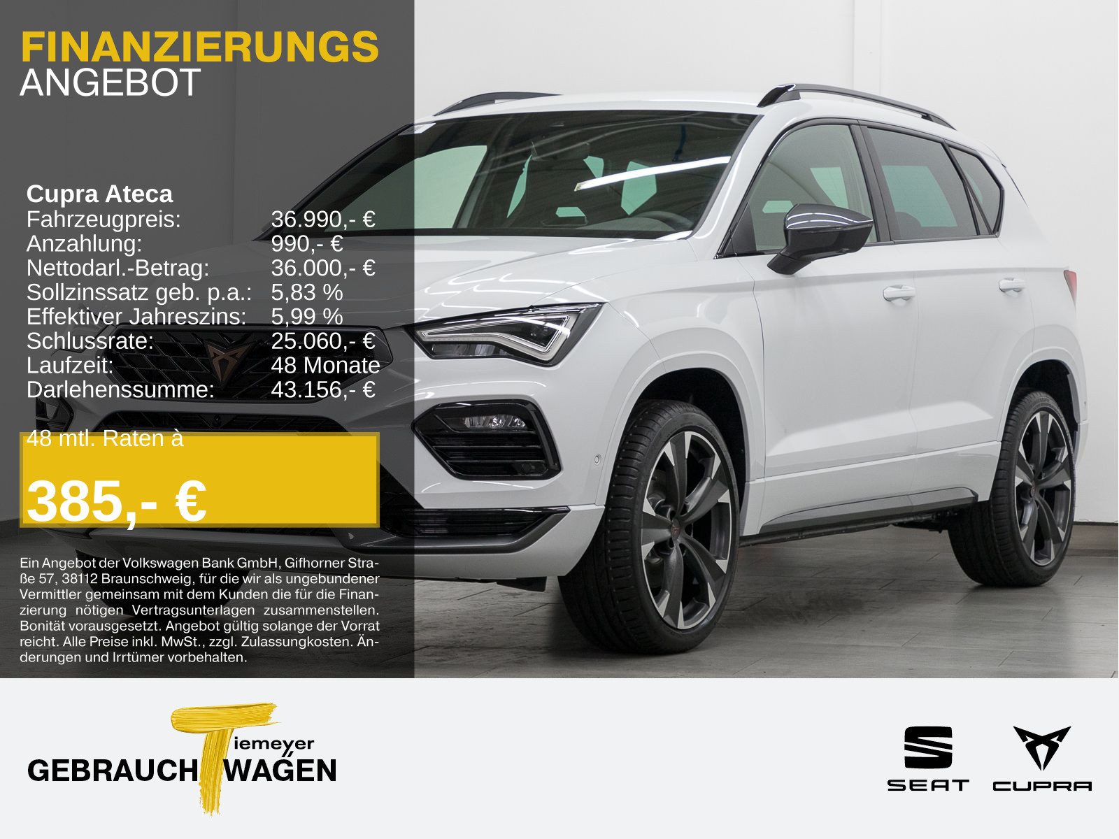 Cupra Ateca 1.5 TSI