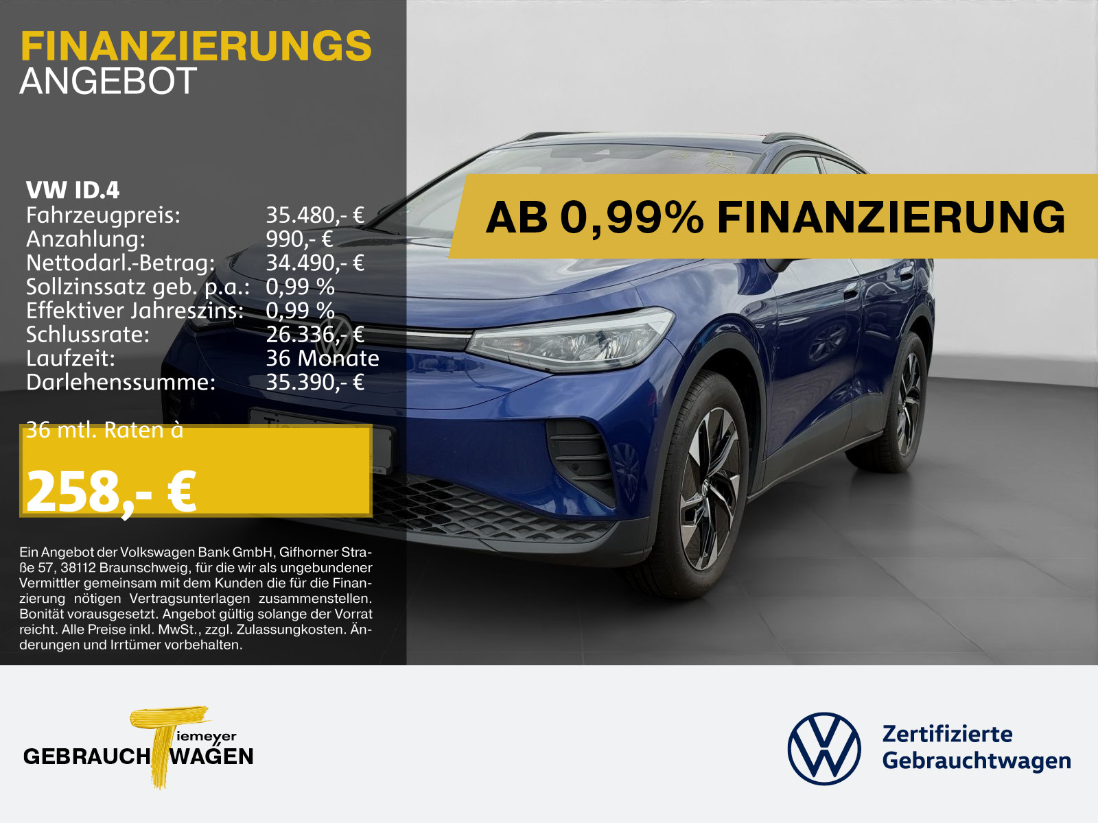 Volkswagen ID.4 PRO 286PS