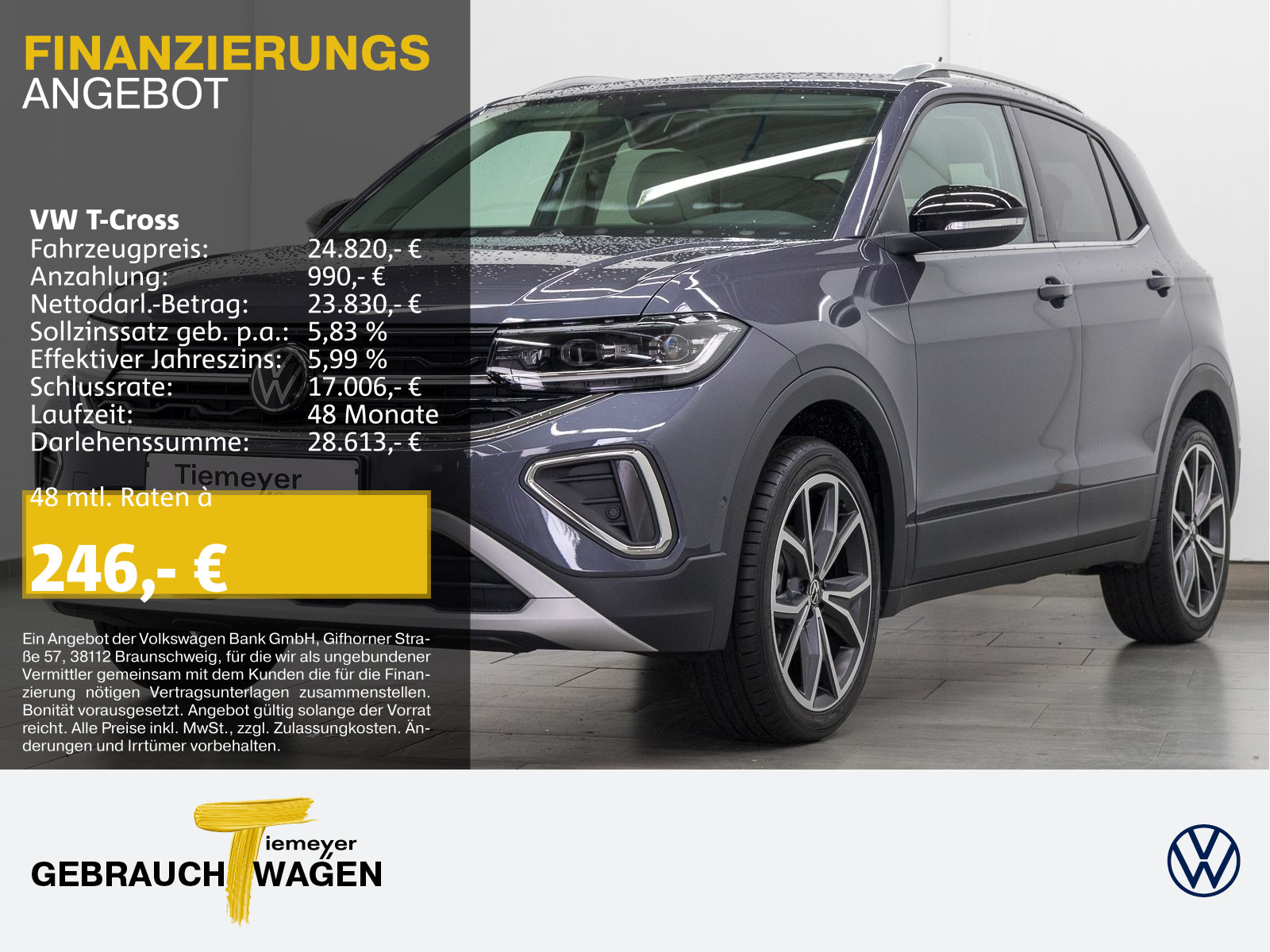 Volkswagen T-Cross 1.0 TSI Volkswagen T-Cross 1.0 TSI