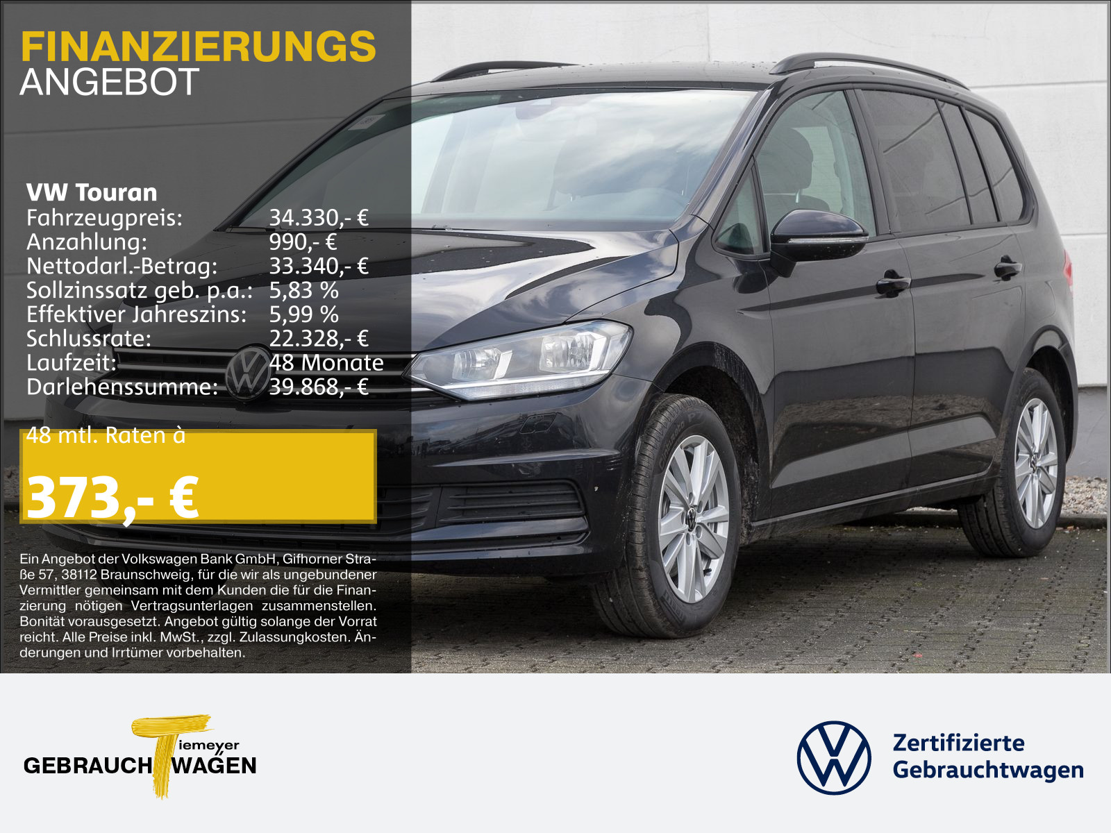 Volkswagen Touran 2.0 TDI