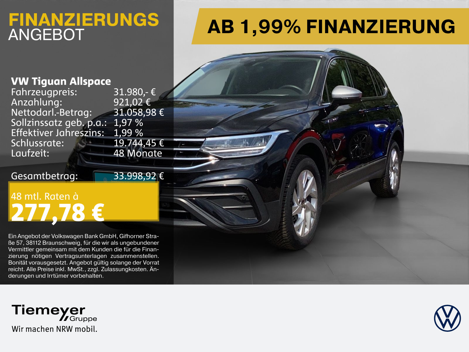 Volkswagen Tiguan Allspace 1.5