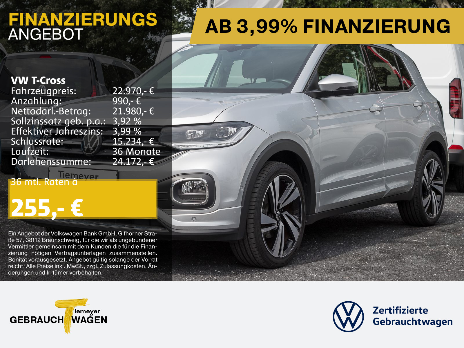 Volkswagen T-Cross 1.0 TSI