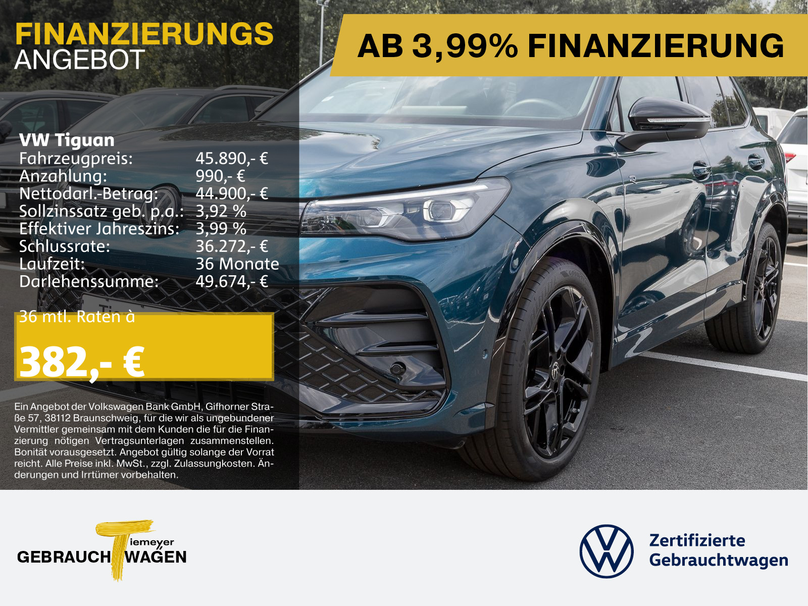 Volkswagen Tiguan 2.0 TDI