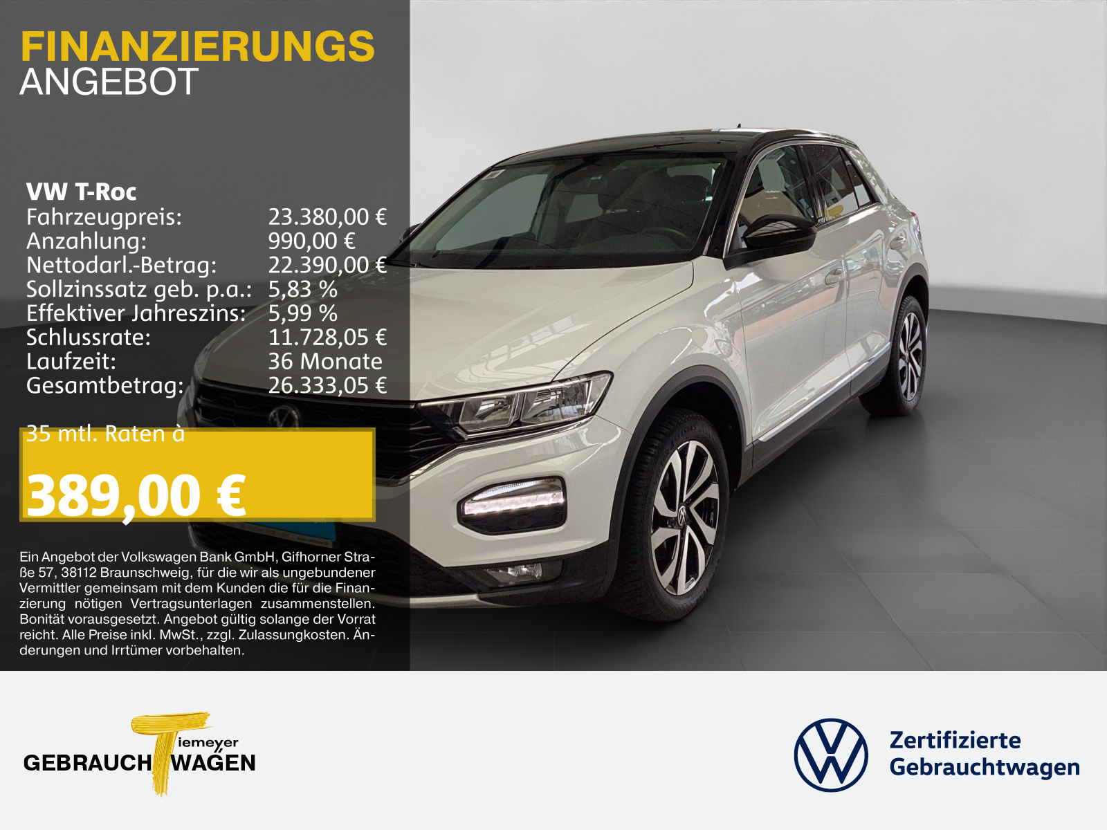 Volkswagen T-Roc 1.5 TSI