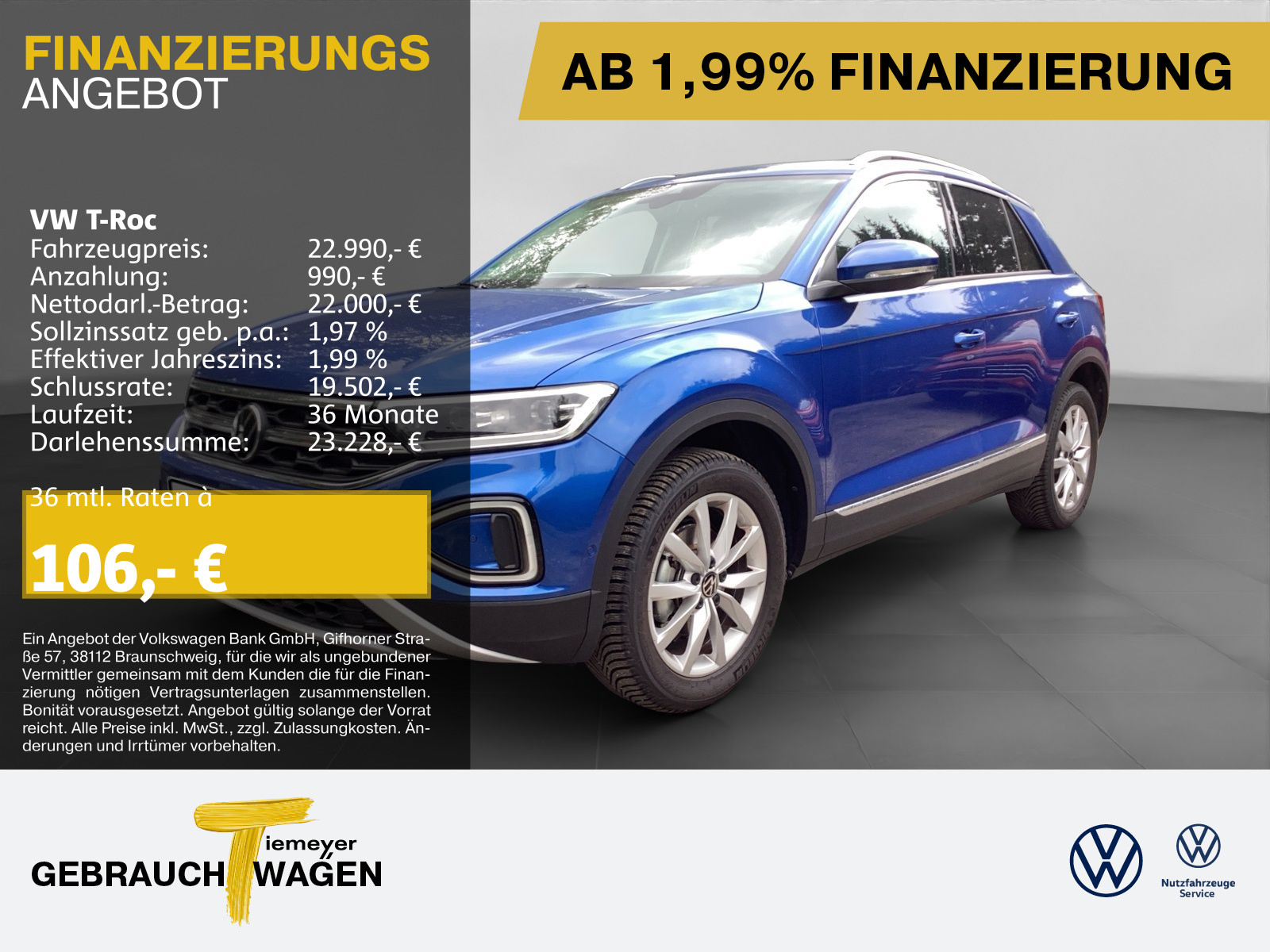 Volkswagen T-Roc 1.0 TSI