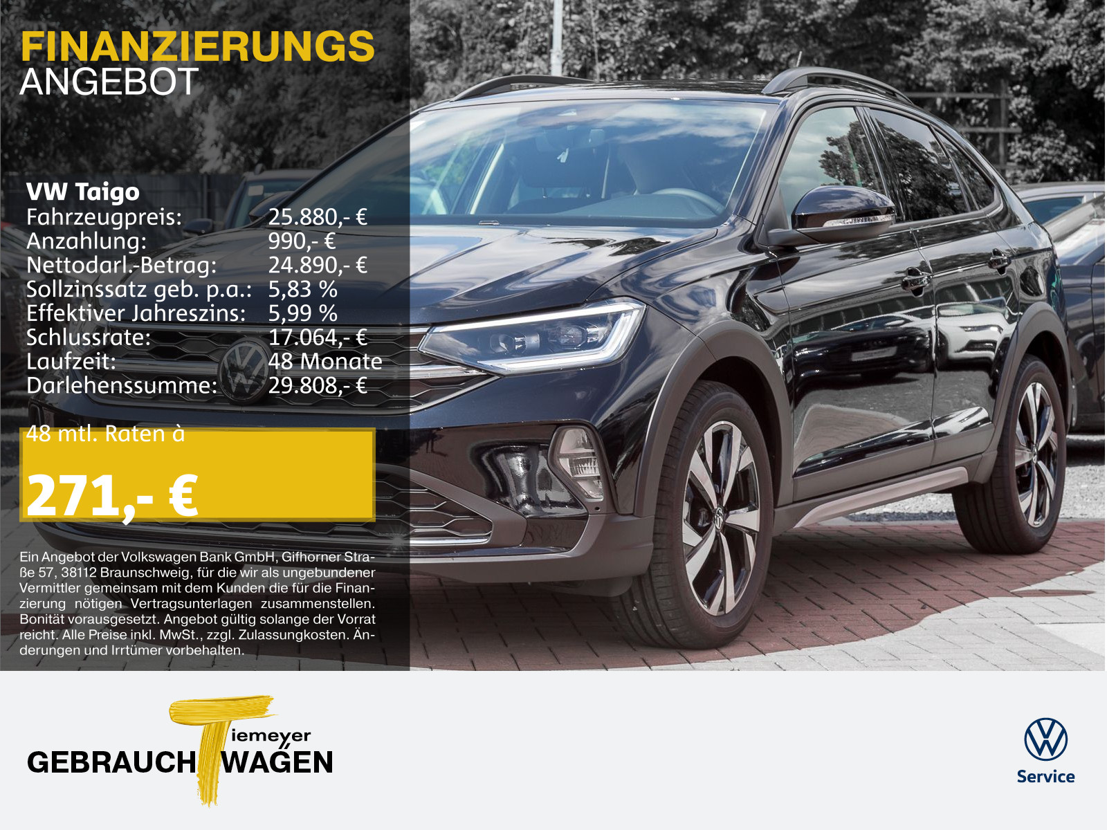 Volkswagen Taigo 1.0 TSI
