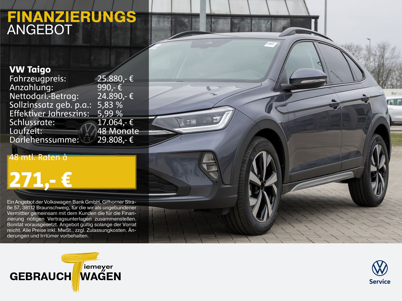 Volkswagen Taigo 1.0 TSI