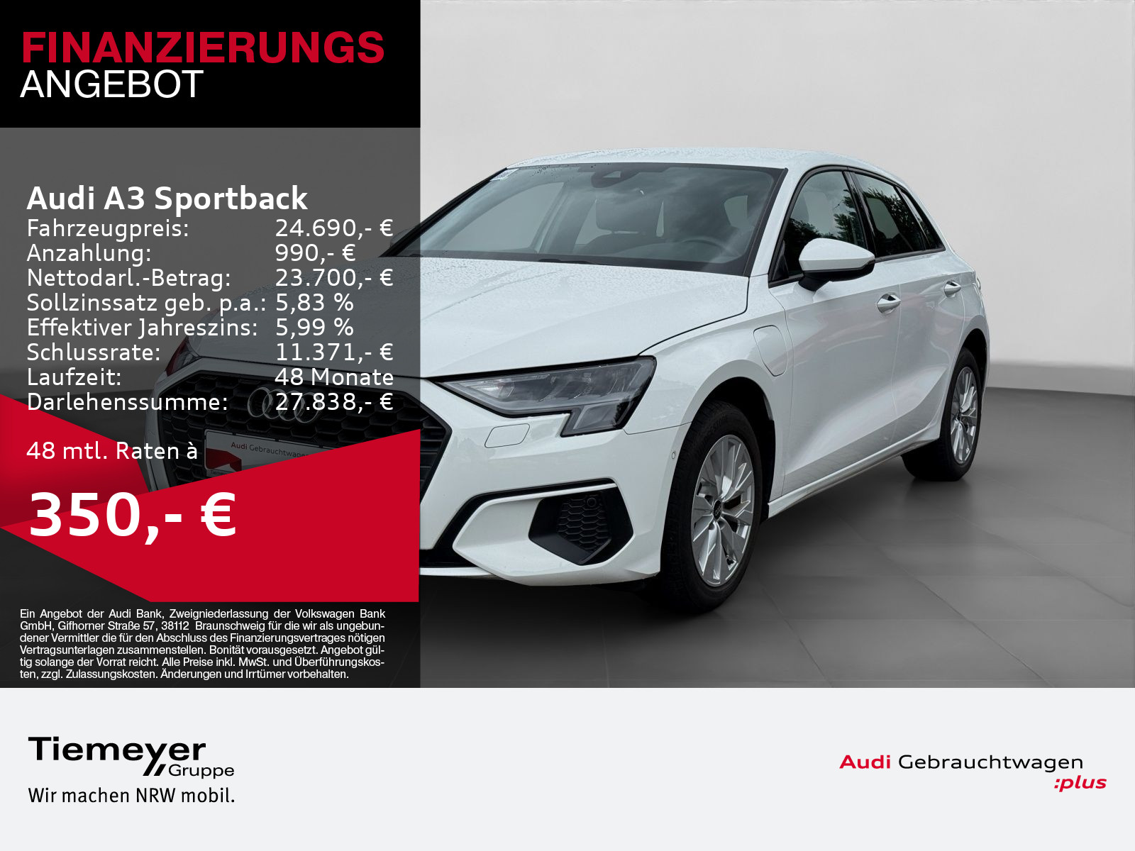 Audi A3 Sportback 40