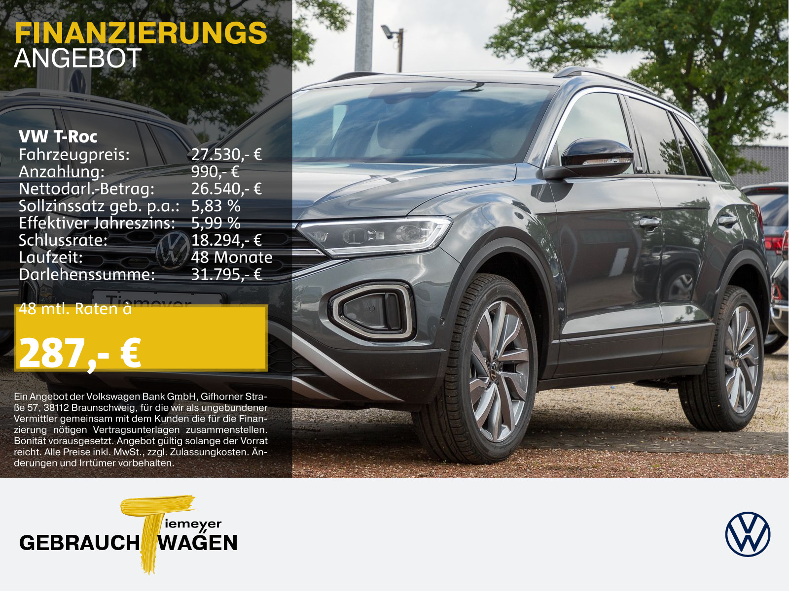 Volkswagen T-Roc 1.5 TSI