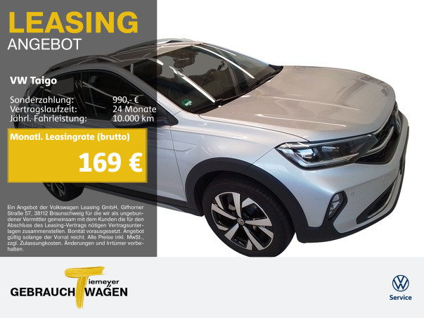 Volkswagen Taigo 1.0 TSI