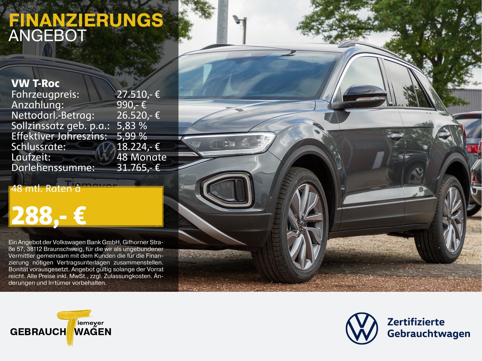 Volkswagen T-Roc 1.5 TSI