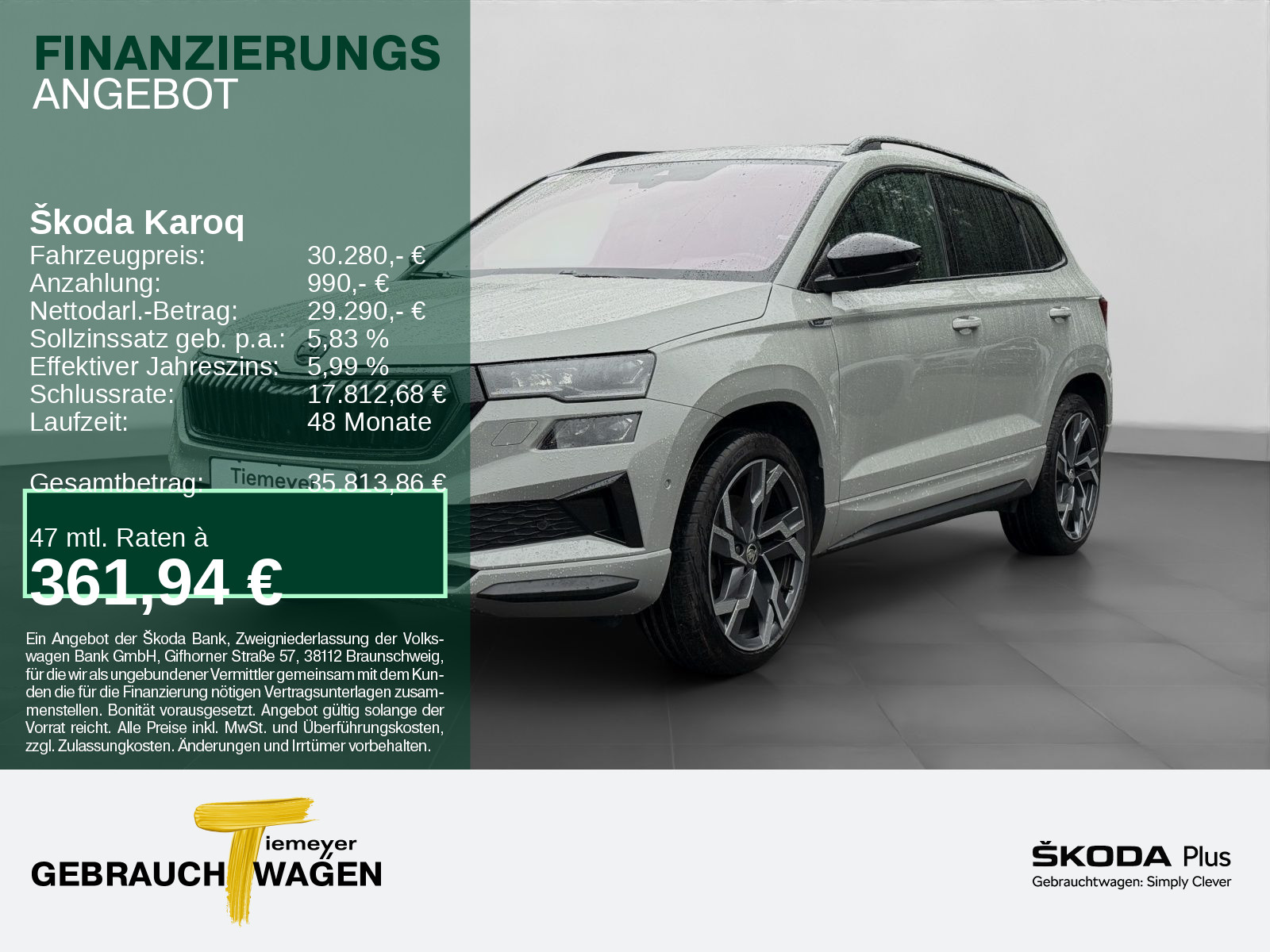 Skoda Karoq 2.0 TSI
