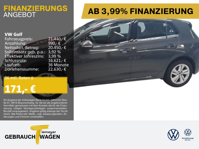 Volkswagen Golf 1.0 TSI