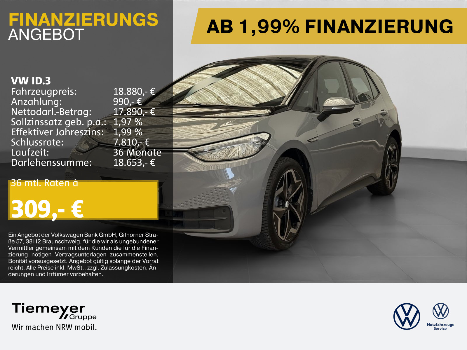 Volkswagen ID.3 PURE PERFORMANCE