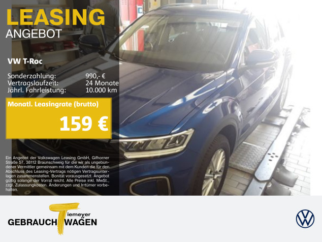 Volkswagen T-Roc 1.0 TSI