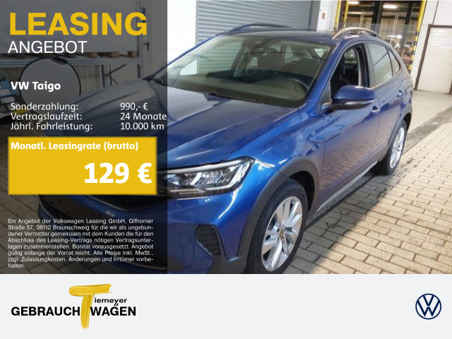 Volkswagen Taigo 1.0 TSI
