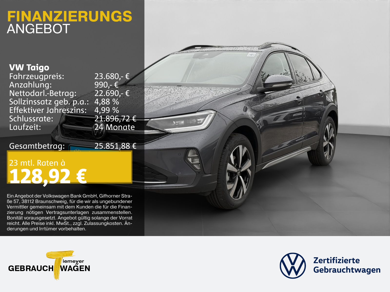 Volkswagen Taigo 1.0 TSI