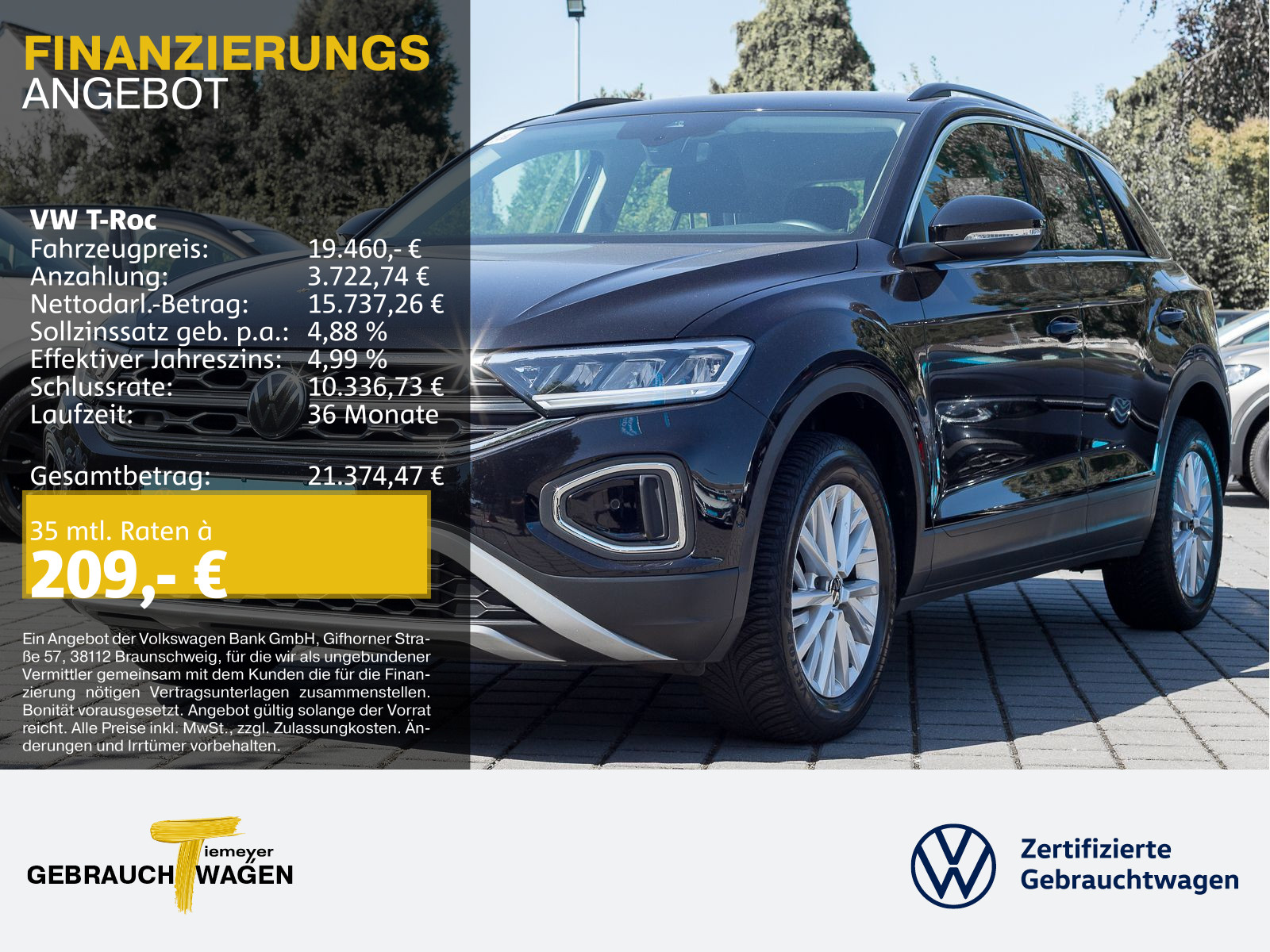 Volkswagen T-Roc 2.0 TDI