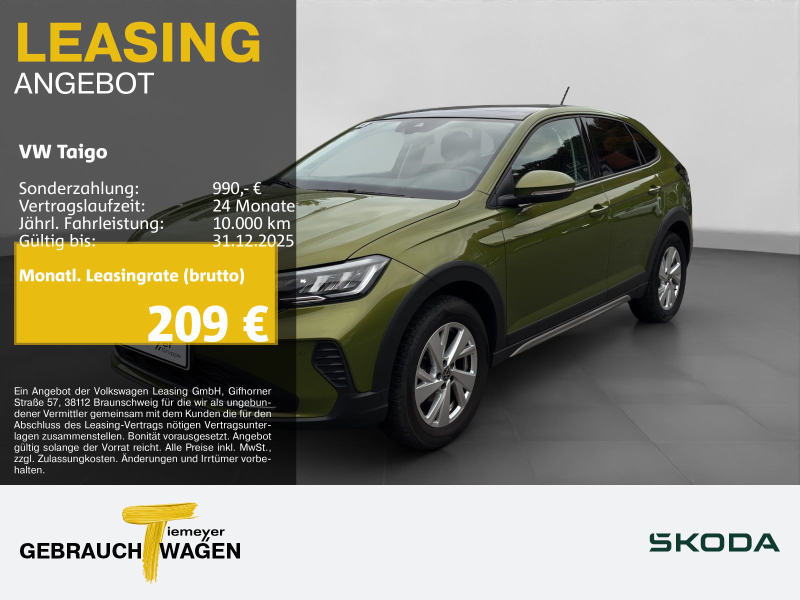 Volkswagen Taigo 1.0 TSI