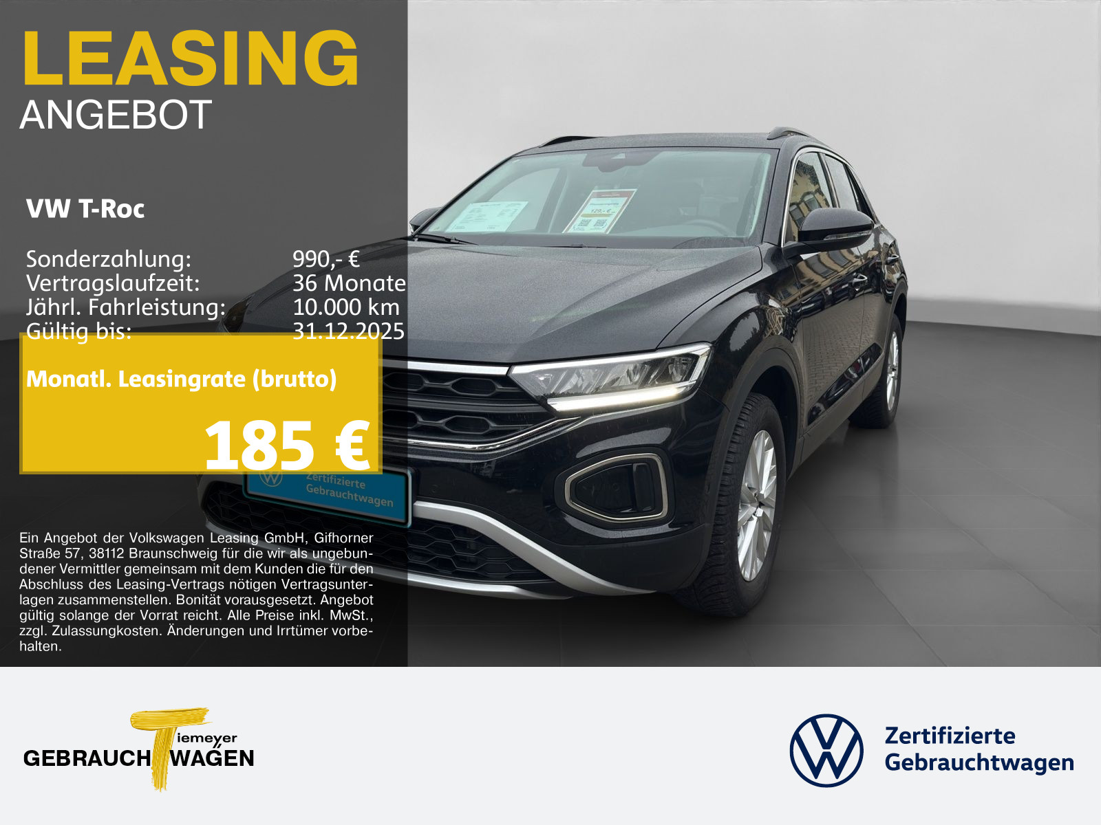 Volkswagen T-Roc 1.0 TSI