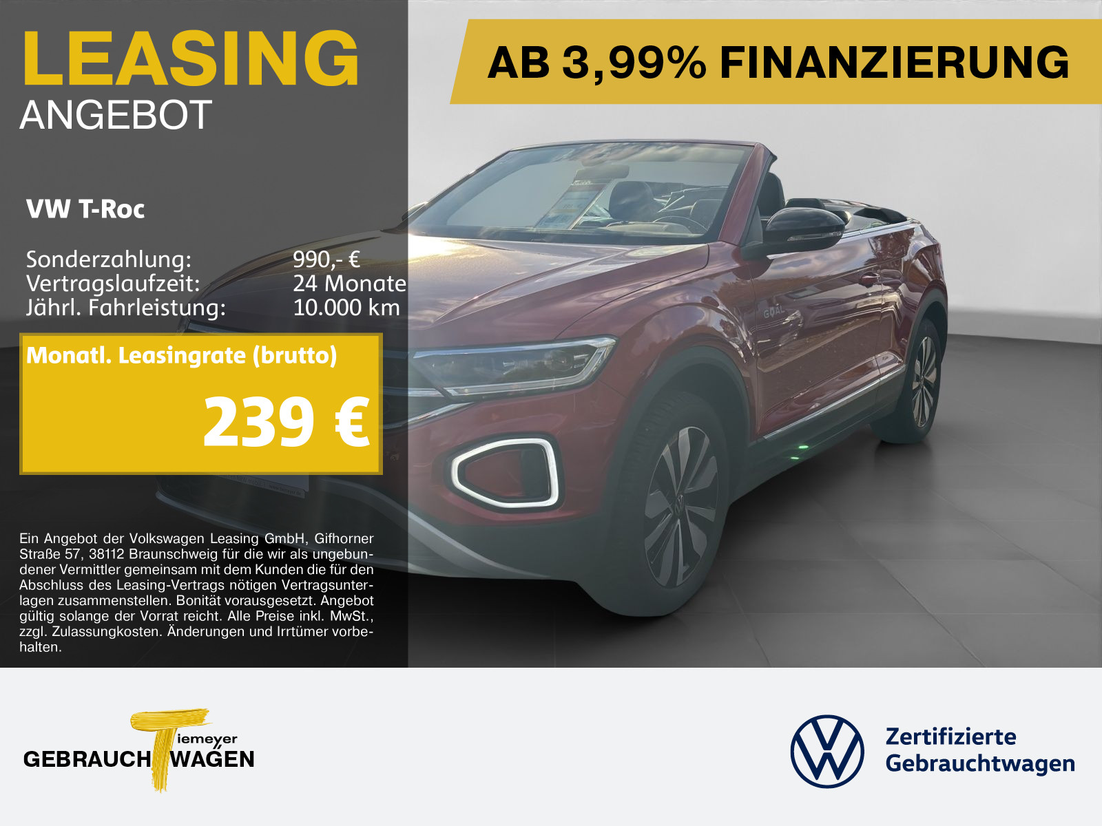 Volkswagen T-Roc Cabrio 1.0