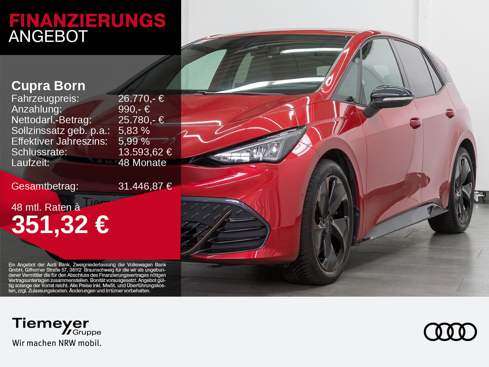 Cupra Born 360 ALLWETTER Cupra Born 360 ALLWETTER